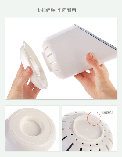 Escurridor de Cocina Desmontable con Barril de Almacenamiento - Image 5