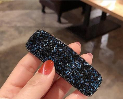 Broche de Cabello de Cristal Geométrico con Strass - Image 12