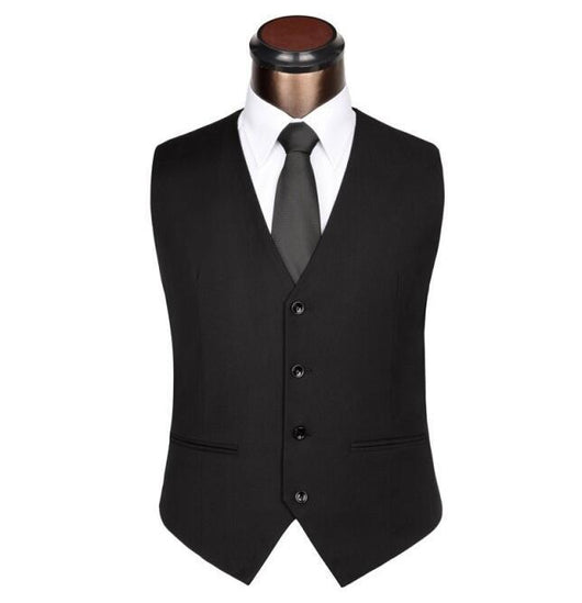 Chaleco de Traje Slim Fit Hombre Estilo Británico