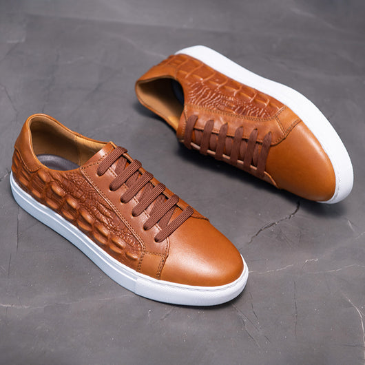 Zapatillas Skate Casual Patrón Hombre - Diseño Trendy Bajo - Image 13