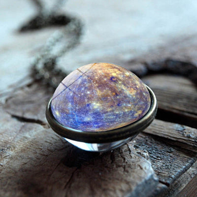 Collar Reversible de Galaxia Nebulosa Doble Cara - Image 4