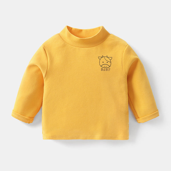 Remera Cuello Alto para Bebé - Prenda Base Versátil
