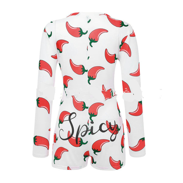 Jumpsuit Estampado Chili Sexy - Image 9