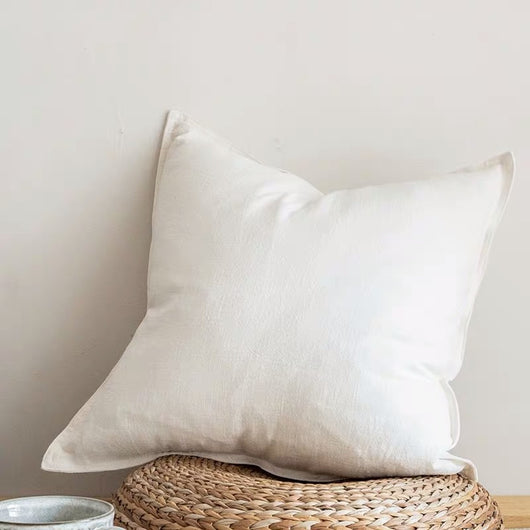 Almohada de Algodón y Lino para Sofá y Cama - Cojín Grande de Apoyo - Image 5