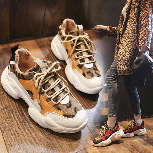 Tenis Leopardo para Mujer