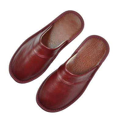 Pantuflas de Cuero Baotou para Casa - Comodidad Premium - Image 6