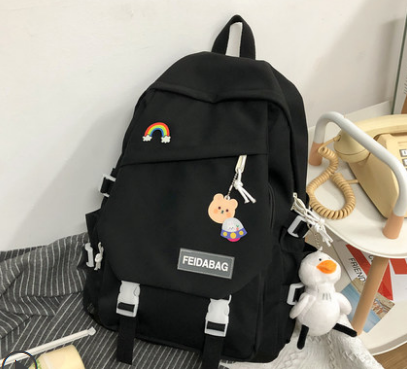 Mochila Escolar Femenina Estilo Coreano para Primaria y Secundaria - Image 4