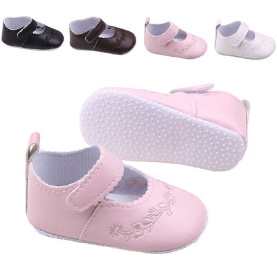 Zapatos de Cuero para Bebé Niña - Primeros Pasos - Image 5