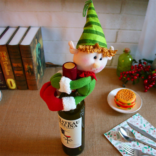 Calcetines Navideños para Botellas de Vino - Image 37