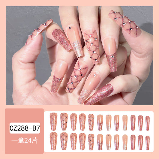 Uñas Postizas de Diamante Resistente - Diseño Europeo Premium - Image 25