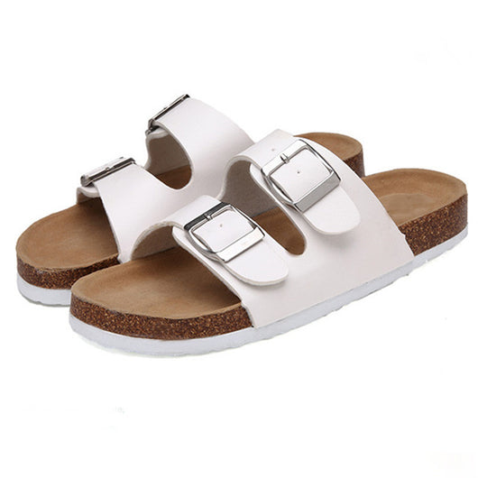 Sandalias de Corcho con Doble Hebilla - Image 4