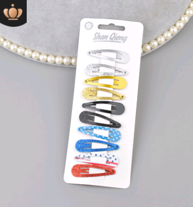 Clip para Cabello Infantil con Diseños Estrellas y Amor - 5 cm - Image 15