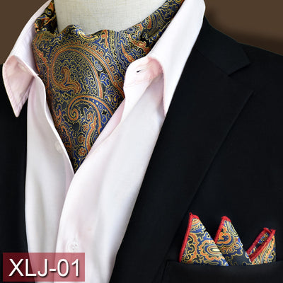 Pañuelo Ascot para Hombre - Corbata de Cuello Estilo Inglés - Image 21
