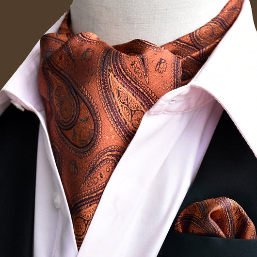 Pañuelo Ascot para Hombre - Corbata de Cuello Estilo Inglés - Image 3