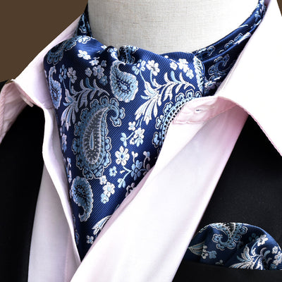 Pañuelo Ascot para Hombre - Corbata de Cuello Estilo Inglés - Image 2