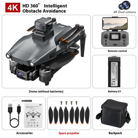 Dron L600PRO con Control Remoto Plegable y Pantalla Transparente - Image 8