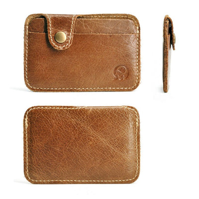Cartera Minimalista de Cuero Genuino para Tarjetas - Image 5