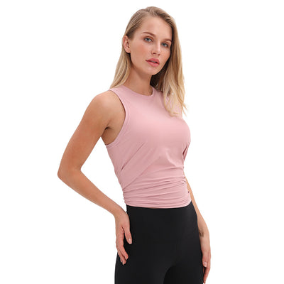 Conjunto de Yoga Deportivo para Mujer con Chaleco Holgado - Image 2