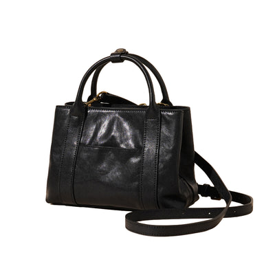 Bolso de Cuero Genuino Capacidad Grande - Bolsa Casual para Hombro - Image 5