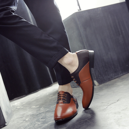 Zapatos de Cuero para Hombre Talla Grande - Calzado Ejecutivo Africano - Image 5