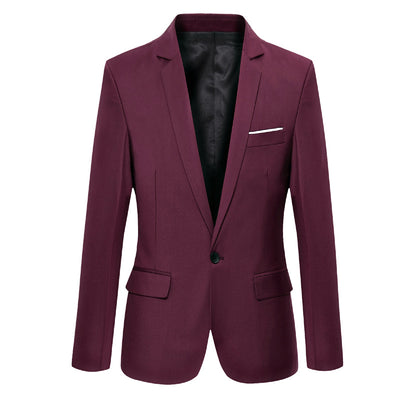 Traje Casual Slim Fit Coreano para Profesionales - Image 3