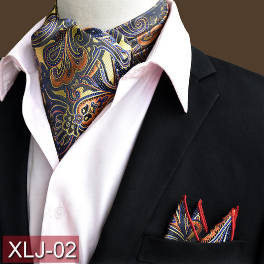 Pañuelo Ascot para Hombre - Corbata de Cuello Estilo Inglés - Image 23