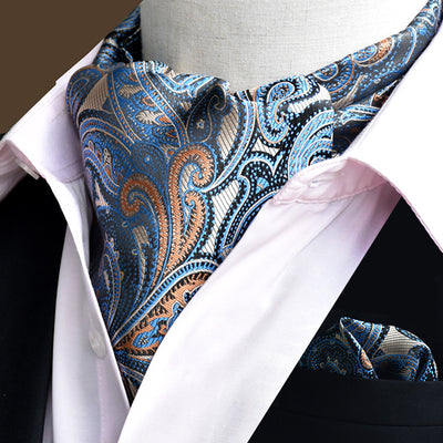 Pañuelo Ascot para Hombre - Corbata de Cuello Estilo Inglés - Image 4