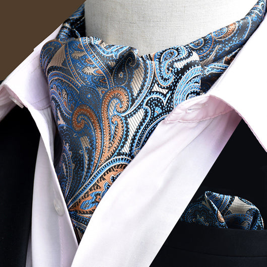Pañuelo Ascot para Hombre - Corbata de Cuello Estilo Inglés - Image 4