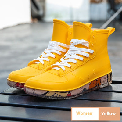 Botas de Lluvia Cortas Antideslizantes para Parejas - Image 8