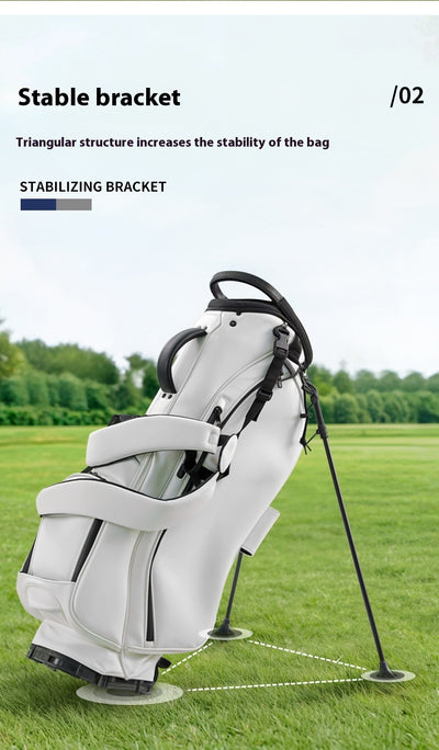 Bolsa de Golf PU Impermeable con Soporte Portátil - Image 8