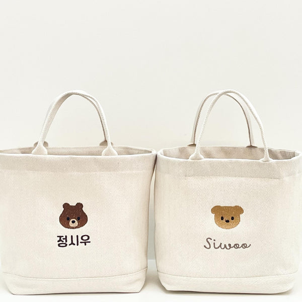 Bolsa Maternal Canvas Go Out Blanca con Compartimentos Interiores para Mamá y Bebé