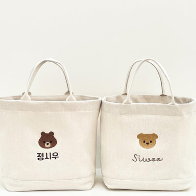 Bolsa Maternal Canvas Go Out Blanca con Compartimentos Interiores para Mamá y Bebé - Image 2