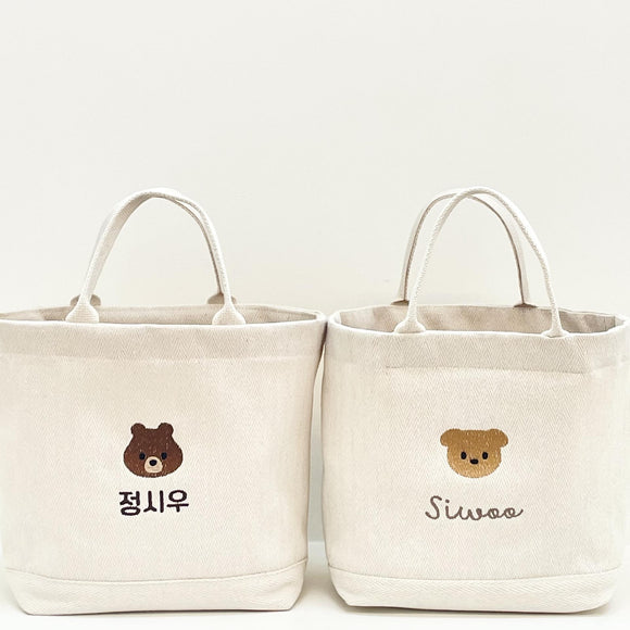 Bolsa Maternal Canvas Go Out Blanca con Compartimentos Interiores para Mamá y Bebé