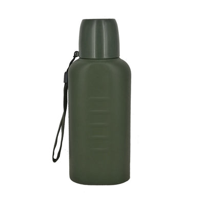 Termo Plano de Acero Inoxidable 304 Portátil para Exteriores - Image 4