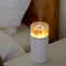 Difusor de Aromas Portátil con Cristal, Humidificador USB Inalámbrico y Lámpara Atmosférica