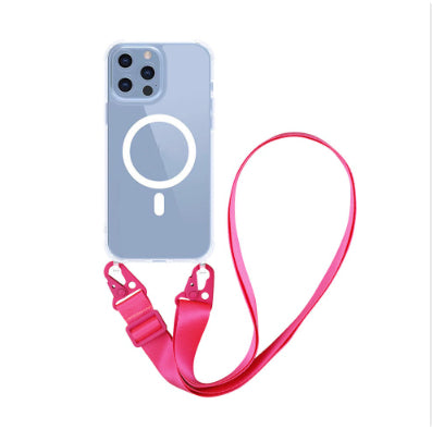Funda Transparente con Cordón Magnético Desmontable para Celular - Image 11