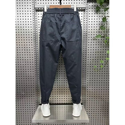 Pantalones Casuales Holgados Estilo Coreano de Color Sólido para Hombre - Image 17