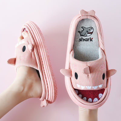 Pantuflas de Lino para Mujer Suela Gruesa Cuatro Estaciones - Image 10
