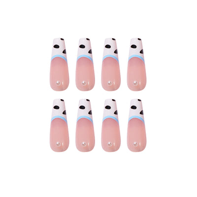 Parches de Uñas Perla Rayas Lechosas - Ballet Wear de Larga Duración - Image 10