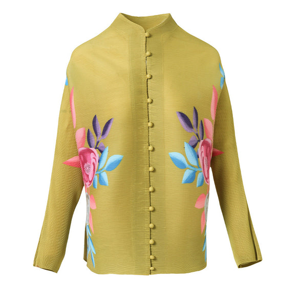 Cardigan Corto Estilo Occidental para Mujer Madura