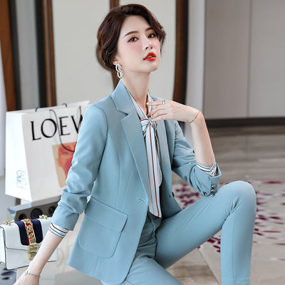 Traje Profesional para Mujer en Poliéster Color Sólido - Image 14