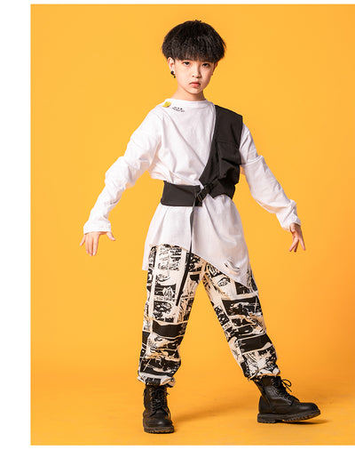 Traje Hip-Hop Infantil: Estilo Urbano y Personalidad - Image 10