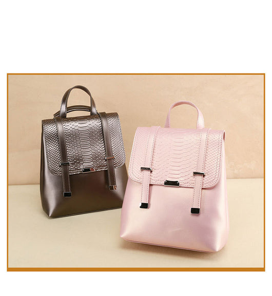 Mochila Casual de Doble Correa para Mujer - Bolsa Multiusos - Image 8