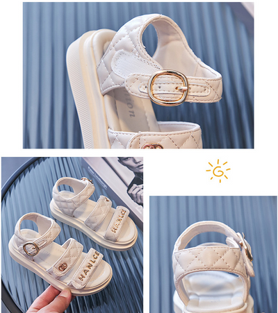 Sandalias Ligeras de Moda para Niñas con Suela Suave y Letras - Image 7