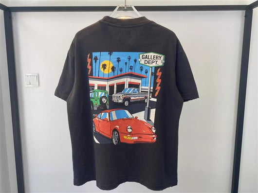 Camiseta Manga Corta Estampado Destructivo Trasero