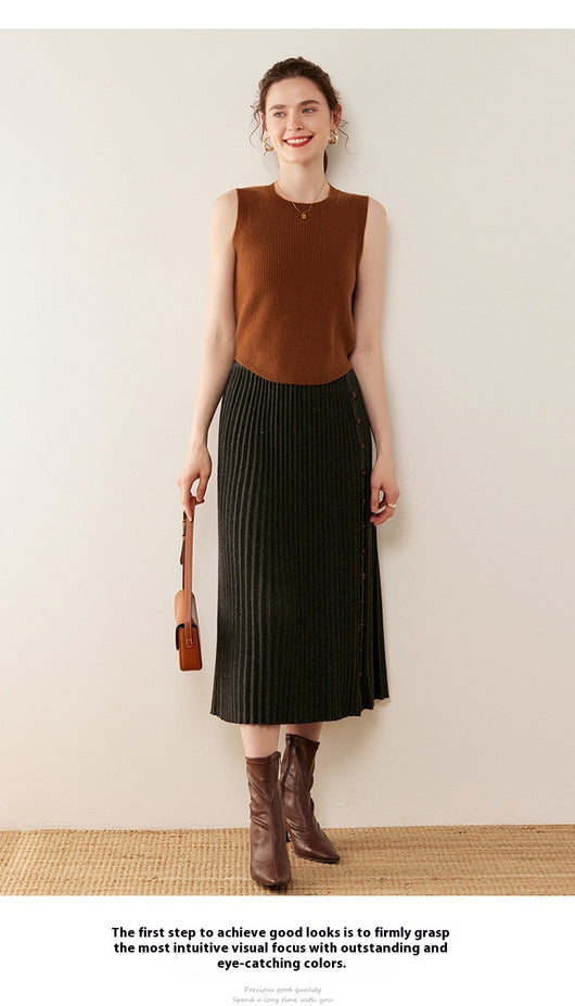 Chal de Cachemira Tejido Liso para Mujer - Primavera y Verano - Image 15