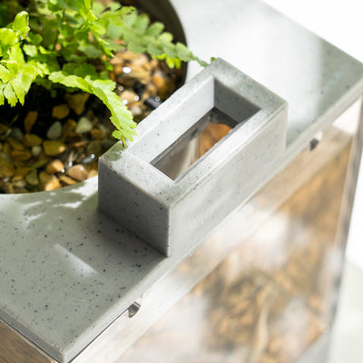 Acuario Nano con Filtro Silencioso y Flujo de Agua Ajustable