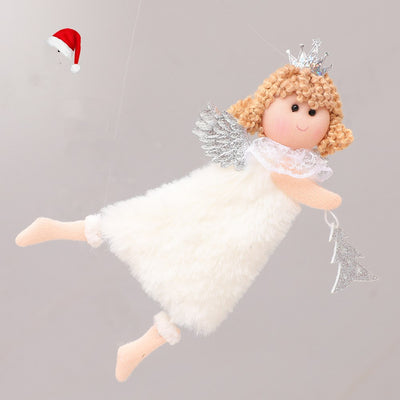 Ángeles Navideños de Peluche - Decoraciones Festivas - Image 2
