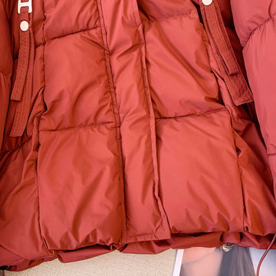Chaqueta Acolchada Corta Estilo Coreano para Mujer - Image 17