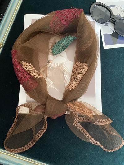 Pañuelo Coreano Bordado Versátil para Cualquier Ocasión - Image 18
